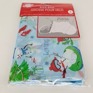 Christmas House Gift Wrapping Bike Bag for oversized or awkward gifts New/Unused